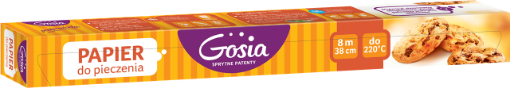 Obrazek GOSIA PAPIER DO PIECZENIA 0,38x8m KARTON