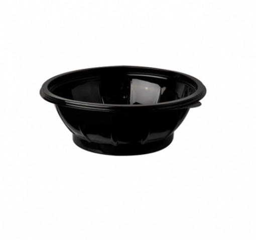 Obrazek PUCHAREK CZARNY 600ml a50 (12) 45194