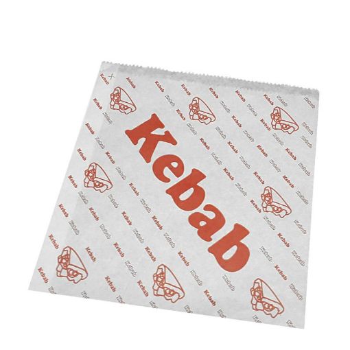 Obrazek TOREBKA KEBAB/HAMBURGER KRAFT 160x170   