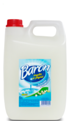 Obrazek @ BARON MYDŁO W PŁYNIE 5l BIAŁE PET     
