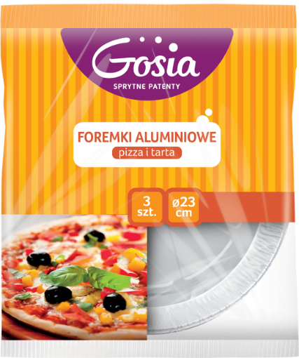 Obrazek GOSIA FORMA ALUMINIOWA PIZZA/TARTA a3   