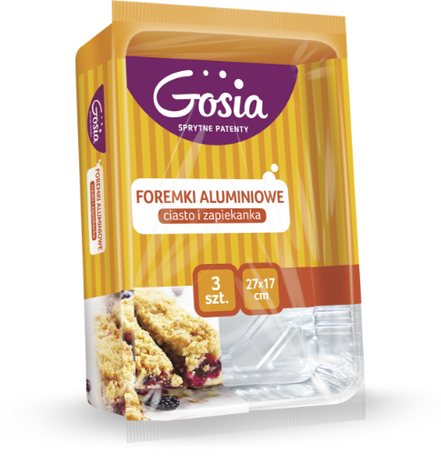Obrazek GOSIA FORMA ALUMINIOWA CIASTO/ZAPIEKANKA