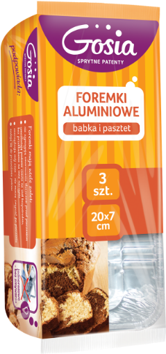 Obrazek GOSIA FORMA ALUMINIOWA BABKA,PASZTET a3 