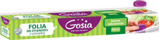 Obrazek GOSIA FOLIA SPOŻYWCZA 50m Z UCINARKĄ    