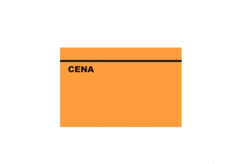 Obrazek ETYKIETA CENOWA TYP-B POMARAŃCZOWA (4)
