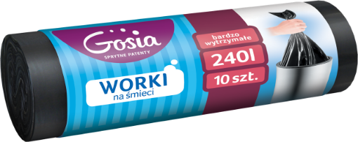 Obrazek GOSIA WORKI NA ŚMIECI LD 240l a10 ULTRA 