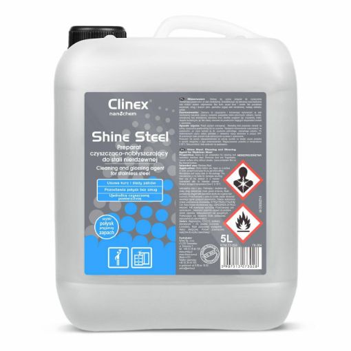 Obrazek CLINEX SHINE STEEL 5l