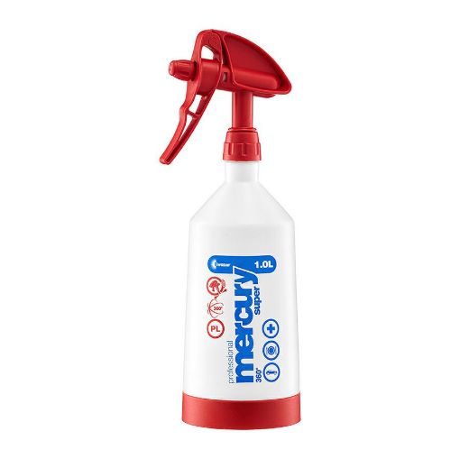 Obrazek OPRYSKIWACZ MERCURY PRO+ 1l CZERWONY