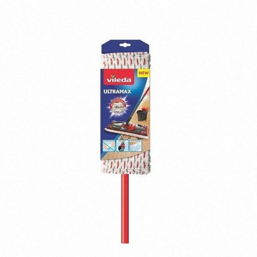 Obrazek VILEDA MOP PŁASKI ULTRAMAX +KIJ TELESKOP