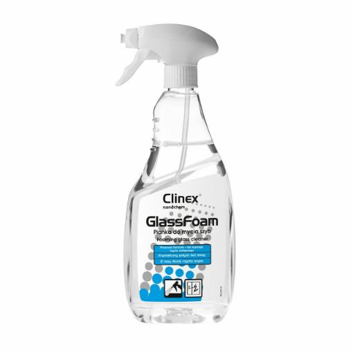 Obrazek CLINEX GLASS FOAM 650ml (12) (120)