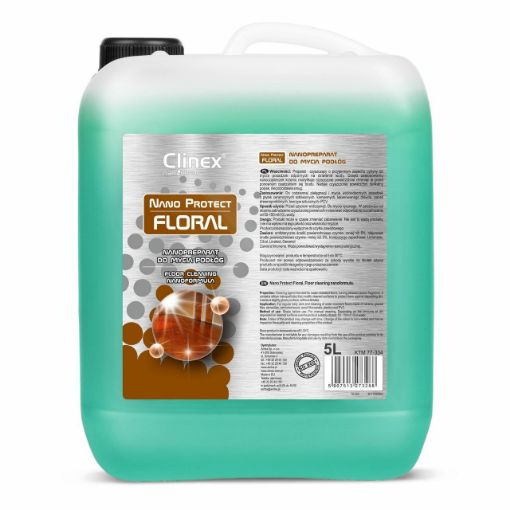 Obrazek CLINEX FLORAL NANO PROTECT 5l