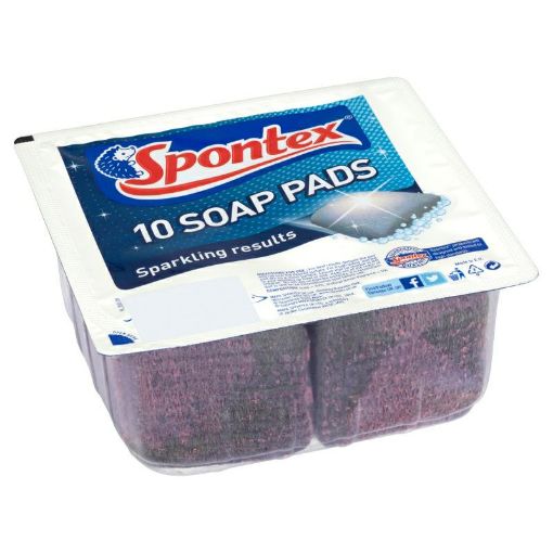 Obrazek SPONTEX CZYŚCIK NASĄCZANY SOAP PAD a10  