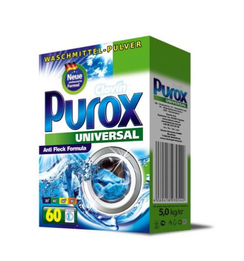 Obrazek PUROX PROSZEK DO PRANIA 5kg UNIVERSAL