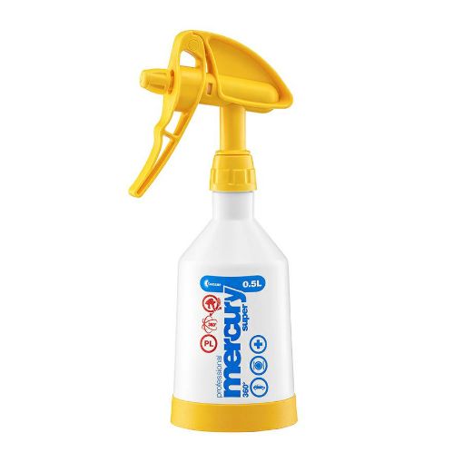 Obrazek OPRYSKIWACZ MERCURY PRO+ 0,5l ŻÓŁTY 360