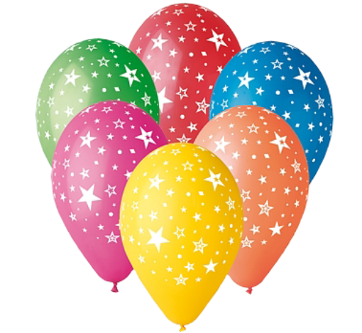 Obrazek BALON 12" GWIAZDKI a5                   