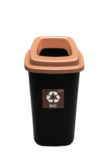 Obrazek KOSZ NA ŚMIECI SORT BIN 45L BRĄZ BIO