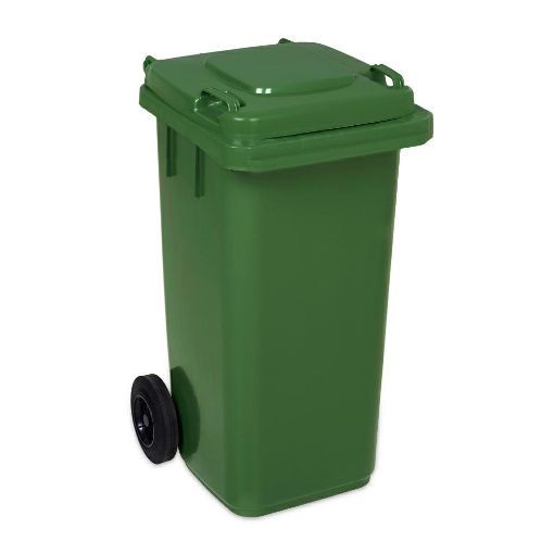 Obrazek KOSZ NA ŚMIECI 240l ZIELONY SZKŁO