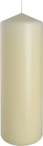 Obrazek ŚWIECA WALEC 80/250 ECRU (6)