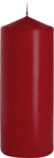 Obrazek ŚWIECA WALEC 80/200 BURGUND (6)