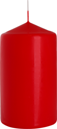 Obrazek ŚWIECA WALEC 70/120 CZERWONA (6)