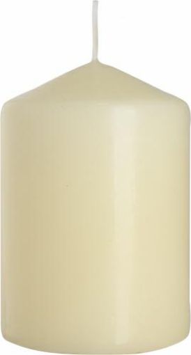 Obrazek ŚWIECA WALEC 60/120 SREBRNA (6)