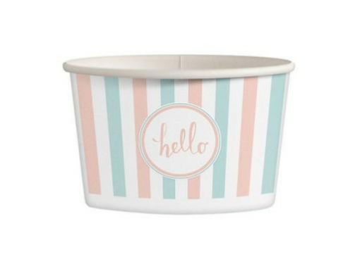 Obrazek PUCHAREK PAPIEROWY NA LODY 245ml a25    