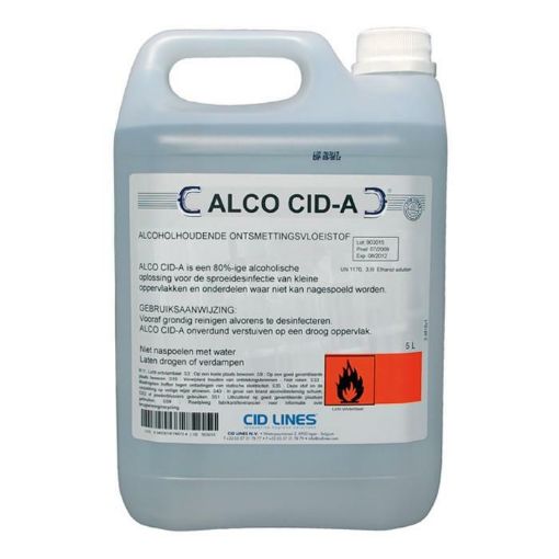 Obrazek ALCO CID-A 5l PŁYN/DEZYNFEKCJI 80%